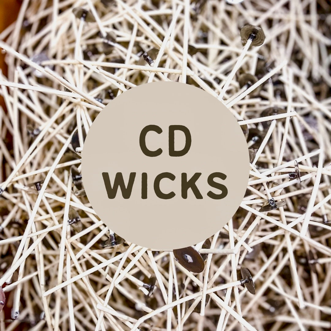 Pre-tabbed 6" CD wicks