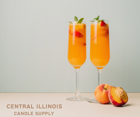 Strawberry Peach Mimosa